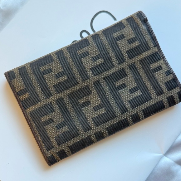 FENDI Vintage 90s Zucca Print Fendi Wallet - Picture 12 of 15